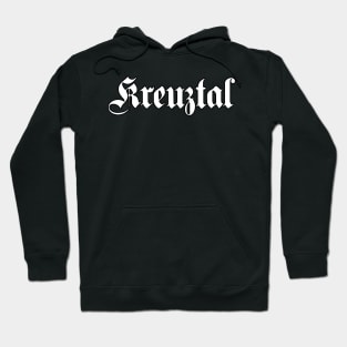 Kreuztal written with gothic font Hoodie